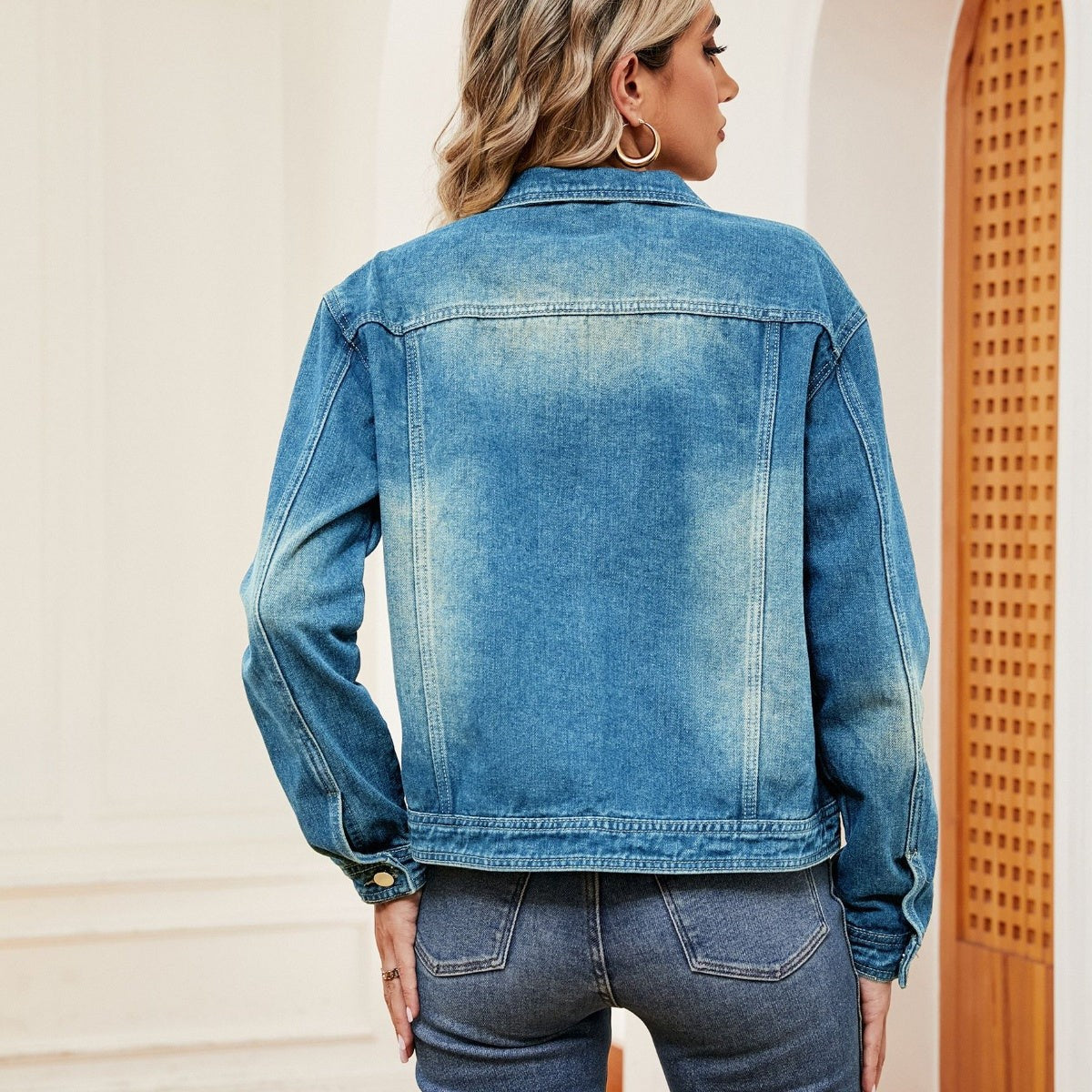 Remy | Washed Denim Jacket photo
