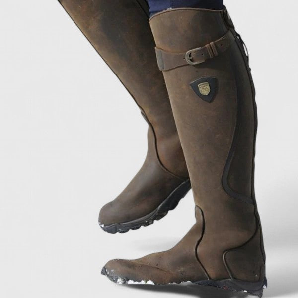 Rinna | Women's Supportive Buckled Accent Boots