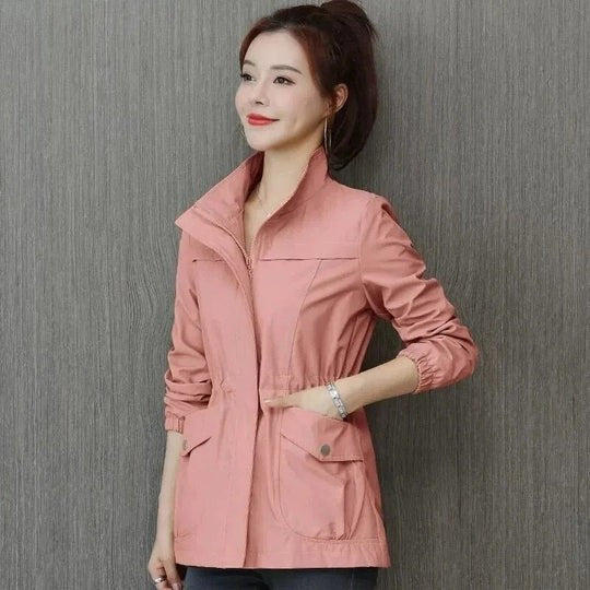 Roxanne | Women's Waterproof Cinched-Waist Jacket