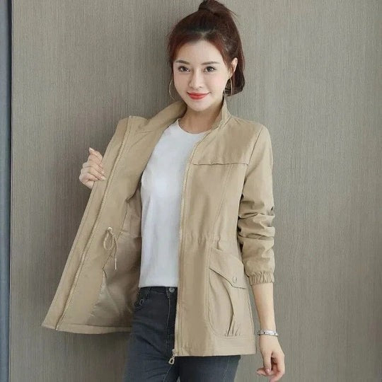 Roxanne | Women's Waterproof Cinched-Waist Jacket