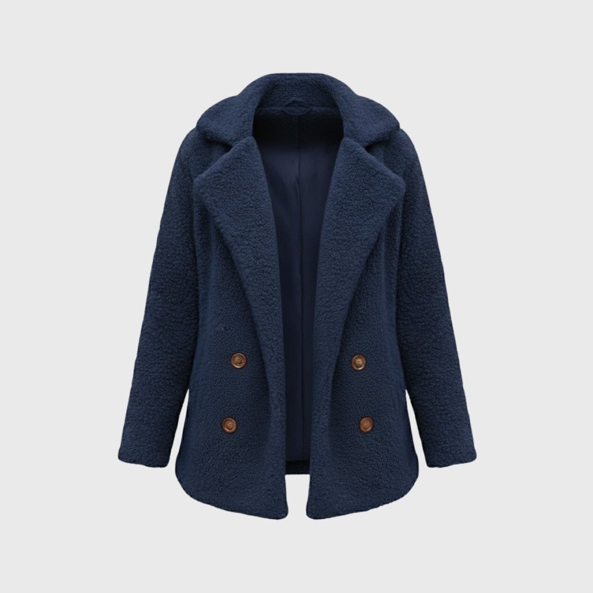Runa | Heather Bouclé Teddy Coat photo