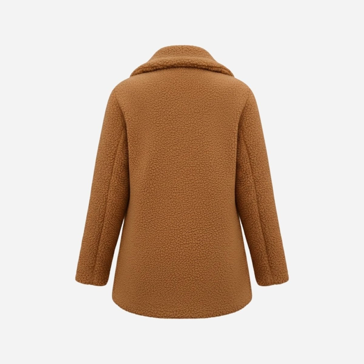 Runa | Heather Bouclé Teddy Coat photo
