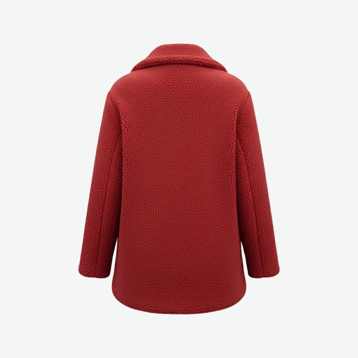 Runa | Heather Bouclé Teddy Coat photo