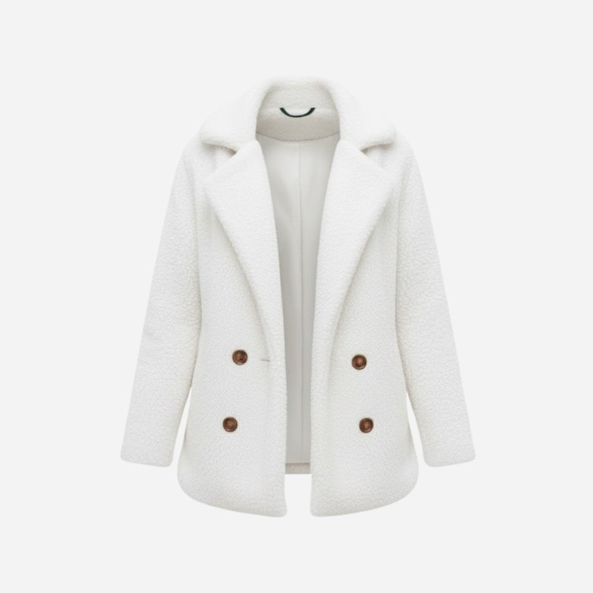 Runa | Heather Bouclé Teddy Coat photo