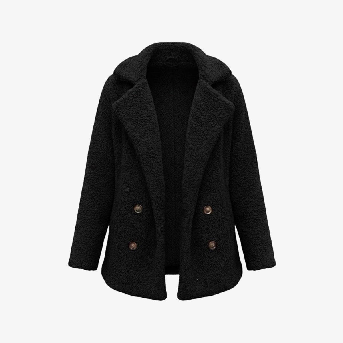 Runa | Heather Bouclé Teddy Coat photo