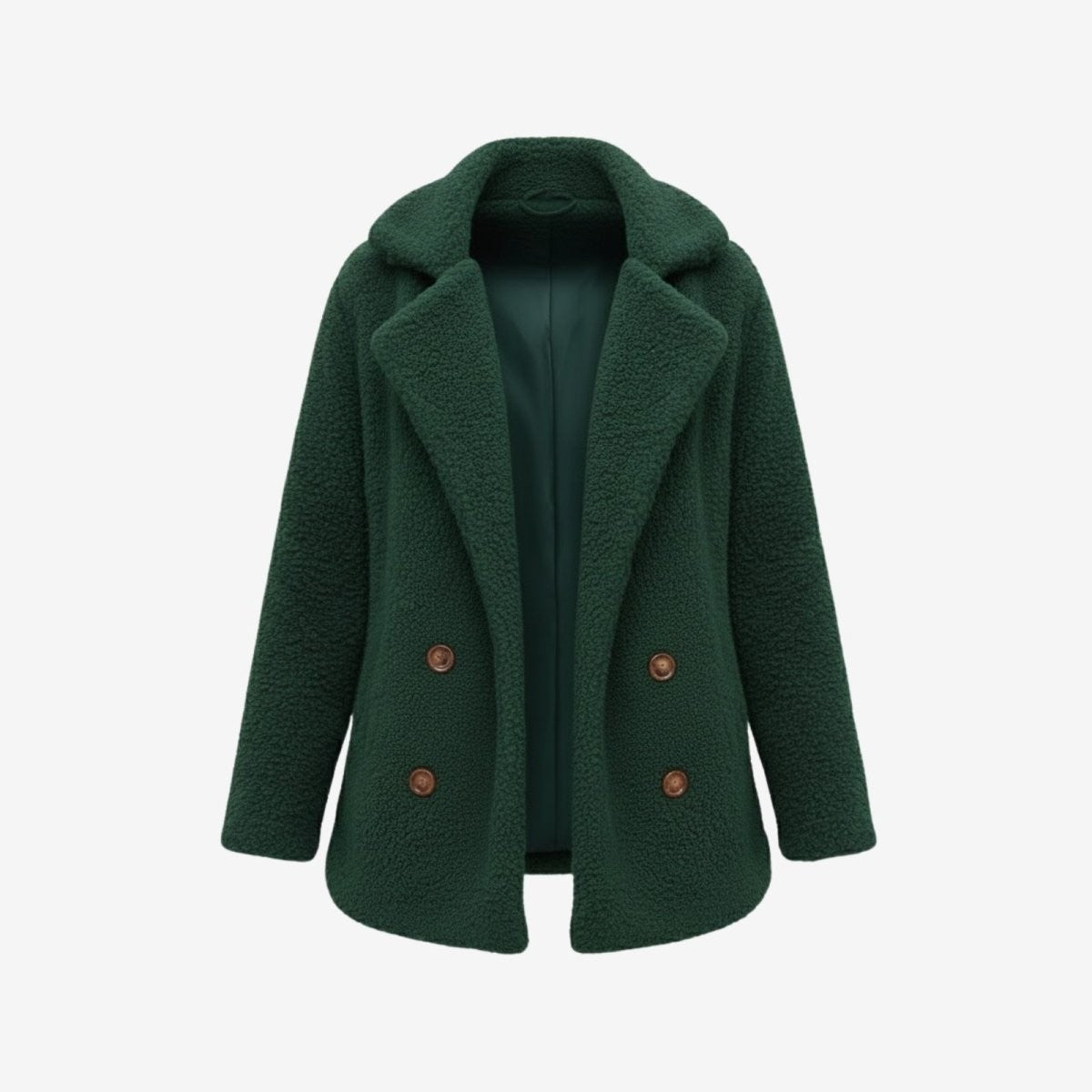 Runa | Heather Bouclé Teddy Coat photo