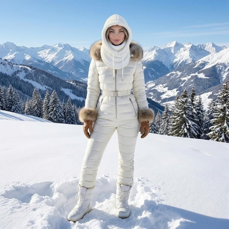 Saskia | Thermal Sherpa Fleece Balaclava Hood photo