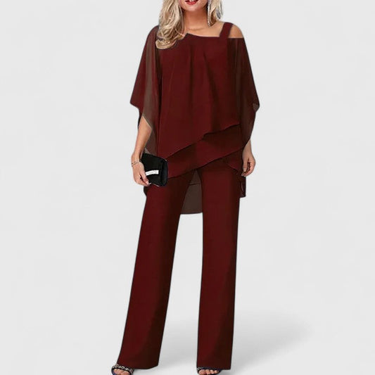 Serena | Elegant Two-Piece Pant Set