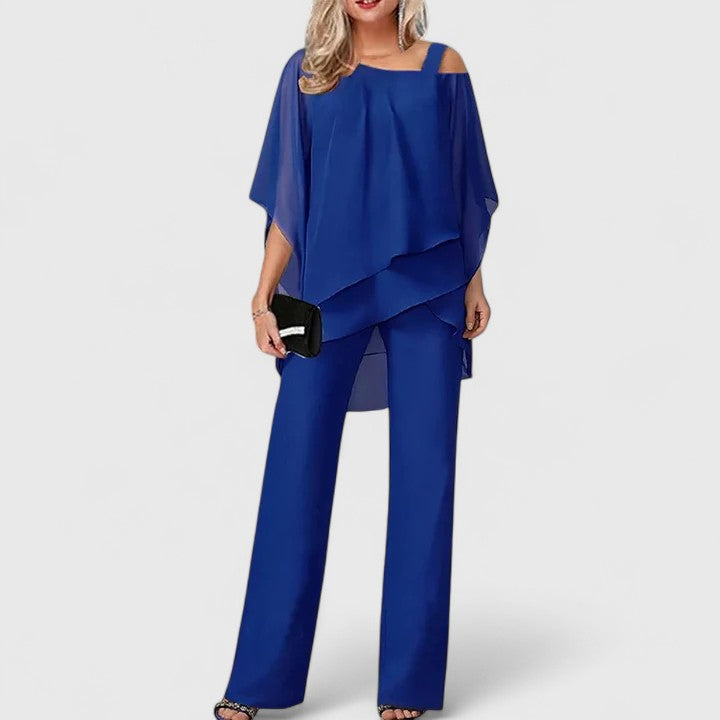 Serena | Elegant Two-Piece Pant Set