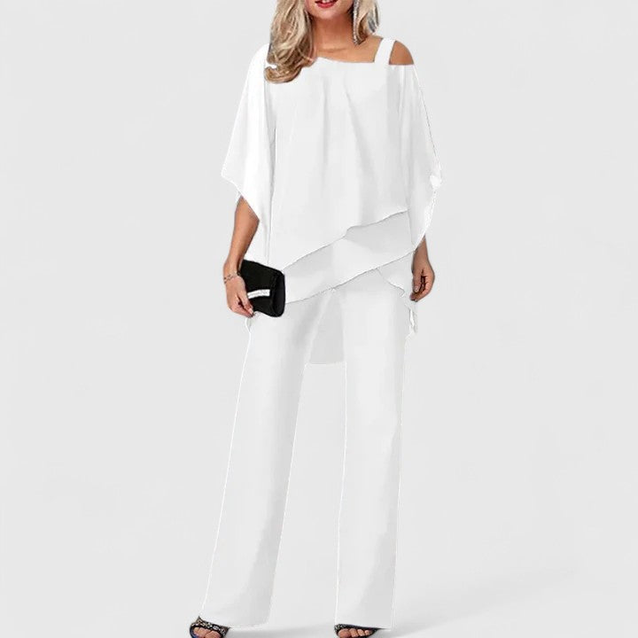 Serena | Elegant Two-Piece Pant Set