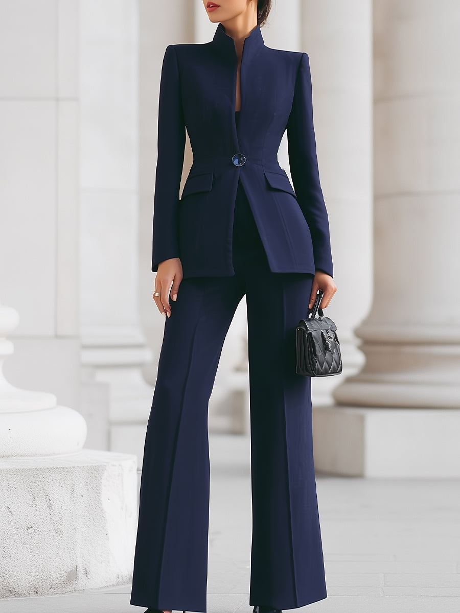 Sharla | Elegant Blazer & Trouser Suit Set