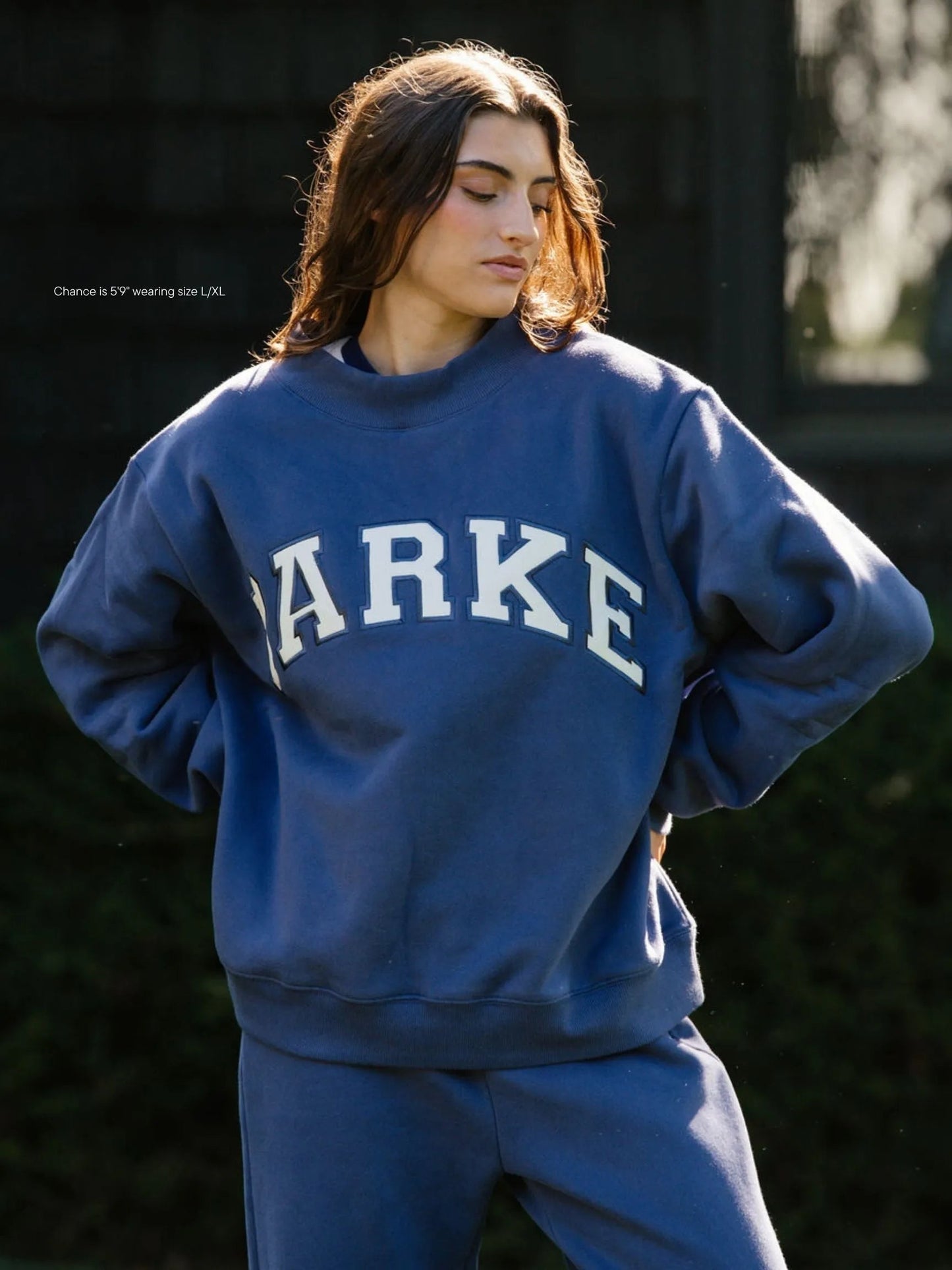 Sabine | Classic Varsity Mockneck Sweatshirt