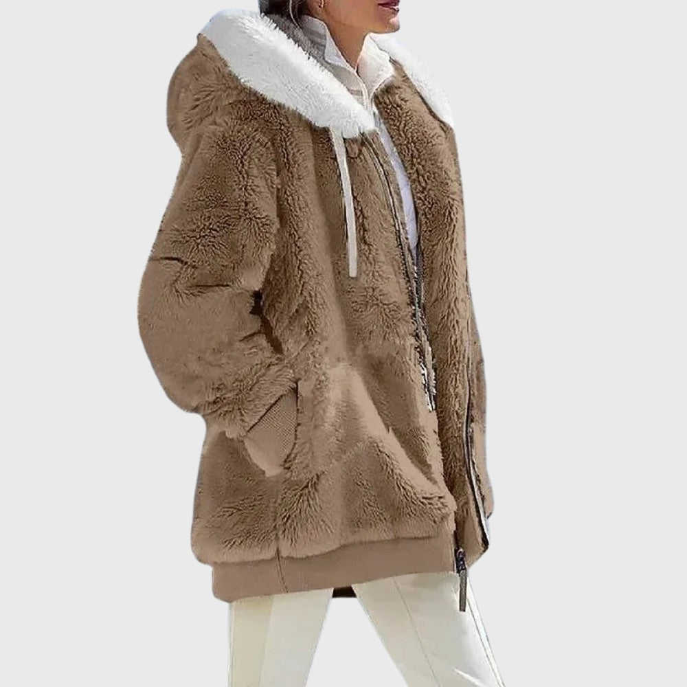 Ophira | Women's Elegant Multicolor Warm Puffer jacket