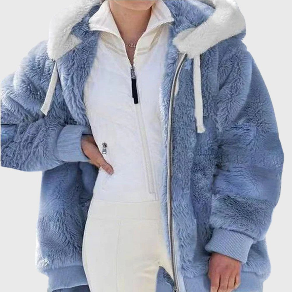 Ophira | Women's Elegant Multicolor Warm Puffer jacket
