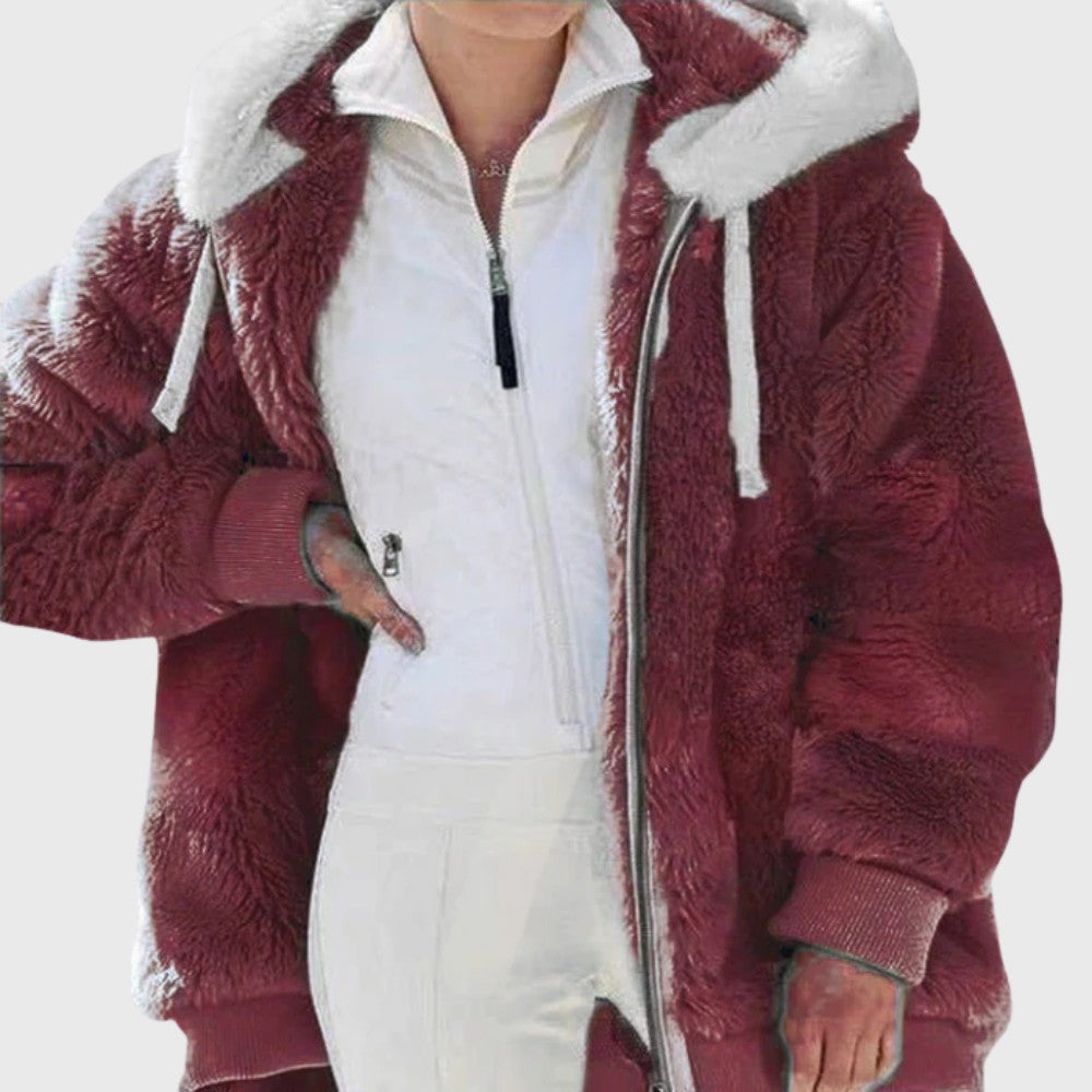 Ophira | Women's Elegant Multicolor Warm Puffer jacket