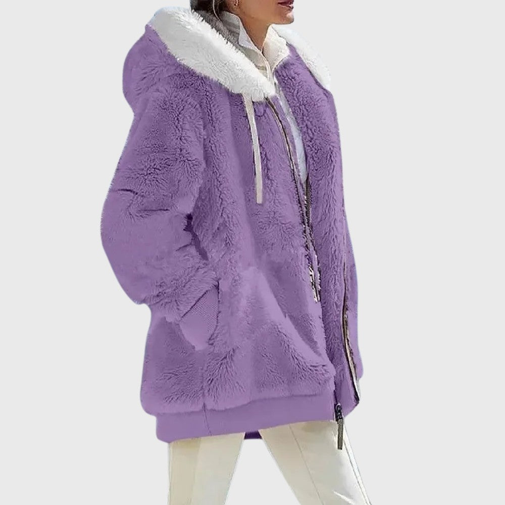 Ophira | Women's Elegant Multicolor Warm Puffer jacket