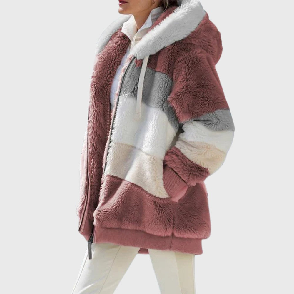 Ophira | Women's Elegant Multicolor Warm Puffer jacket