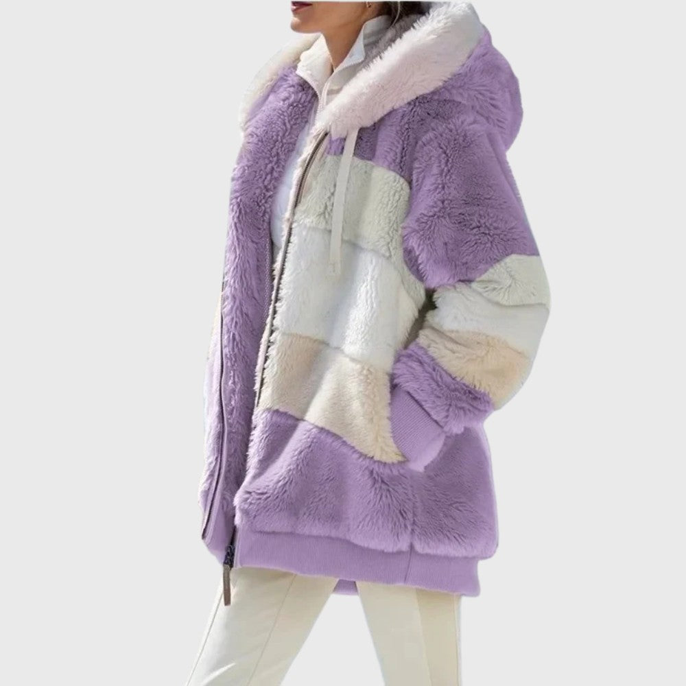 Ophira | Women's Elegant Multicolor Warm Puffer jacket