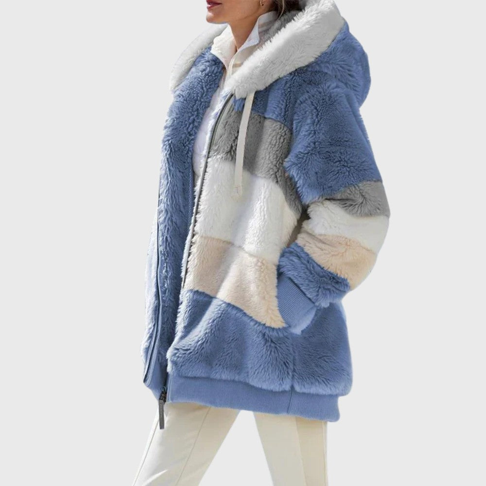Ophira | Women's Elegant Multicolor Warm Puffer jacket