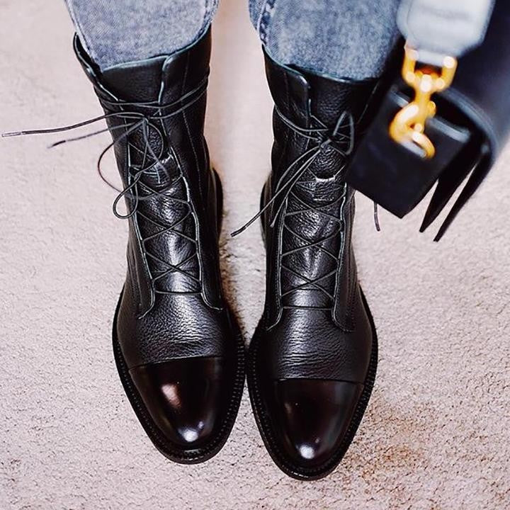 Sophia | Women's Elegant Lace-Up Ankle Boots
