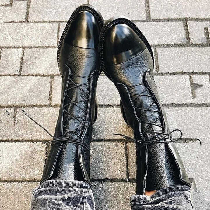 Sophia | Women's Elegant Lace-Up Ankle Boots