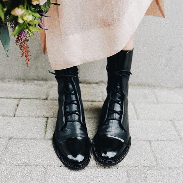 Sophia | Women's Elegant Lace-Up Ankle Boots