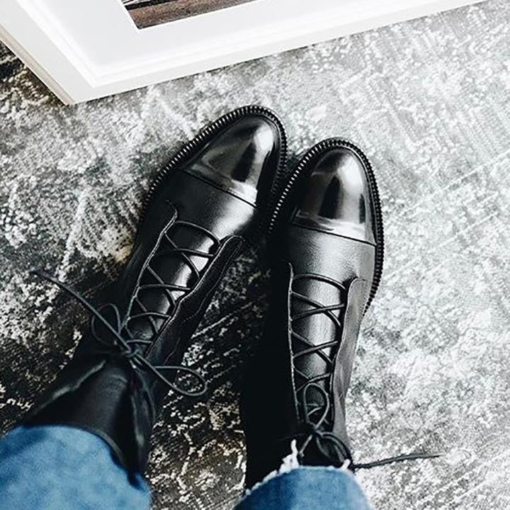 Sophia | Women's Elegant Lace-Up Ankle Boots