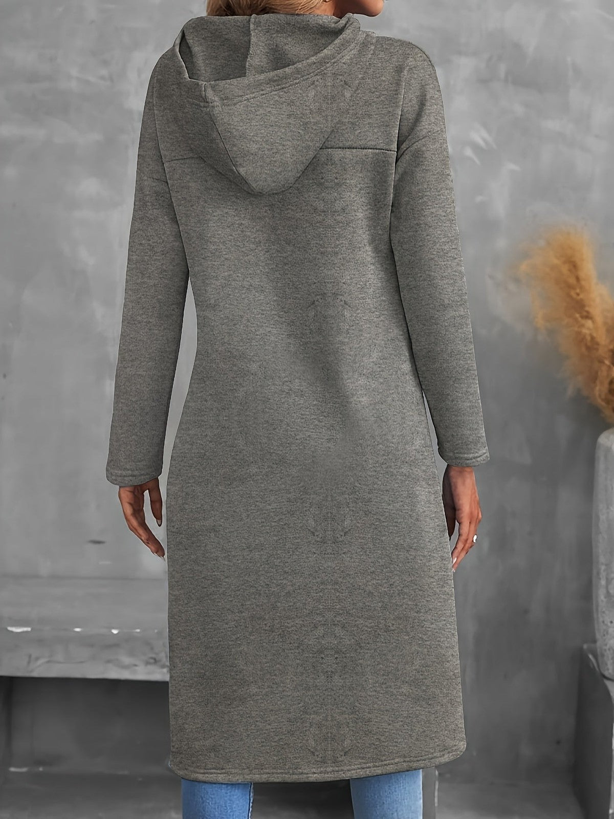 Kessandra | Women's High-Low Drawstring Hoodie