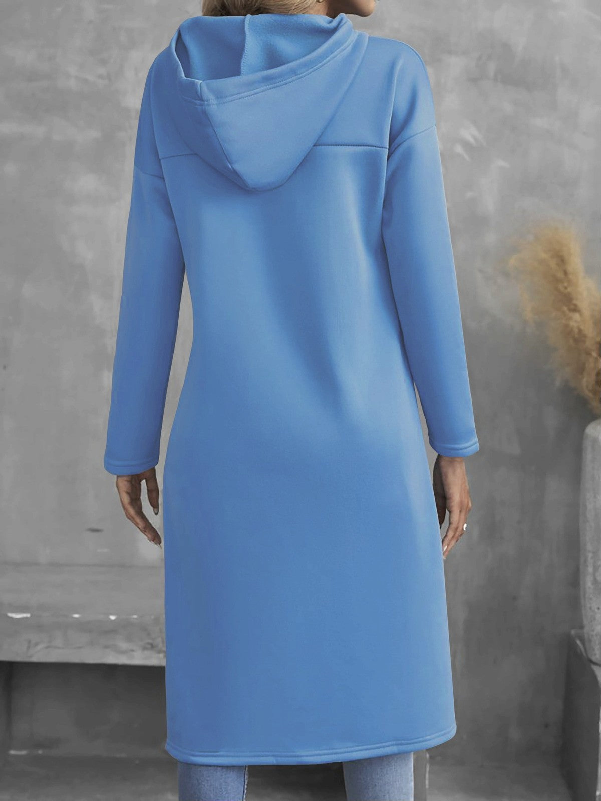 Kessandra | Women's High-Low Drawstring Hoodie