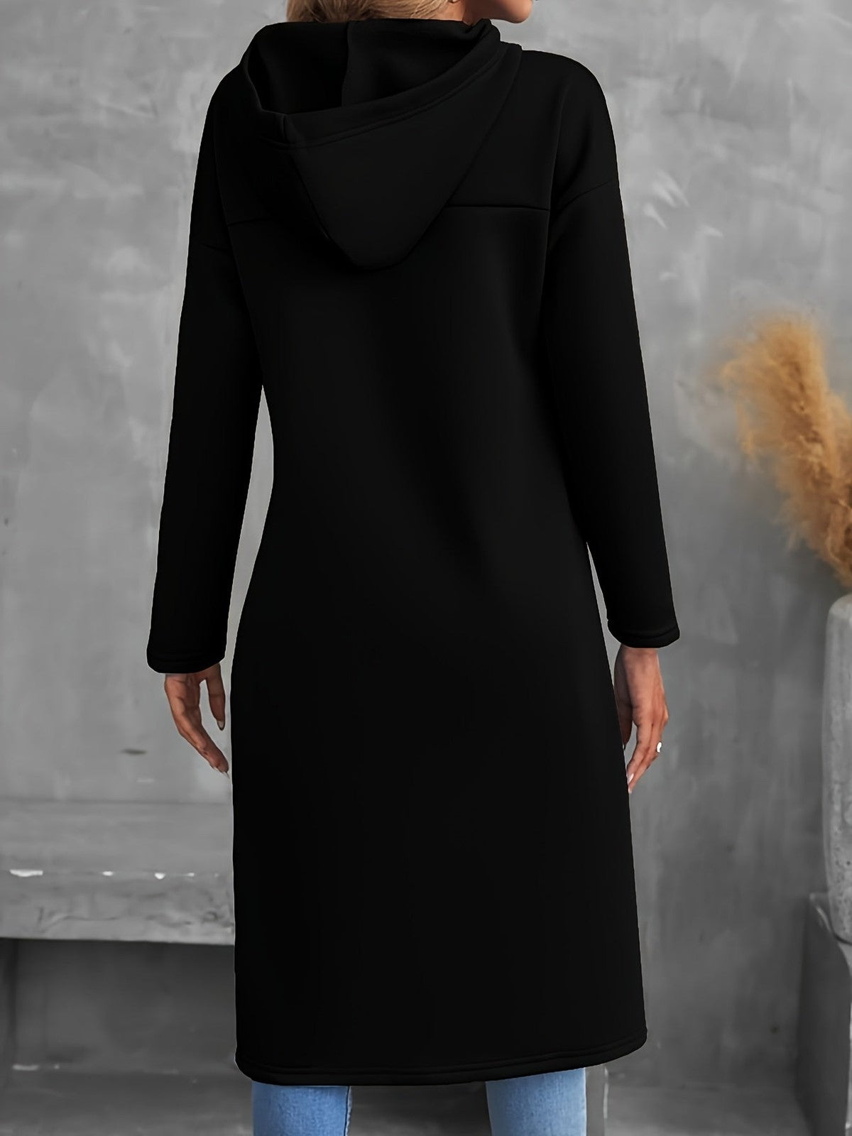 Kessandra | Women's High-Low Drawstring Hoodie