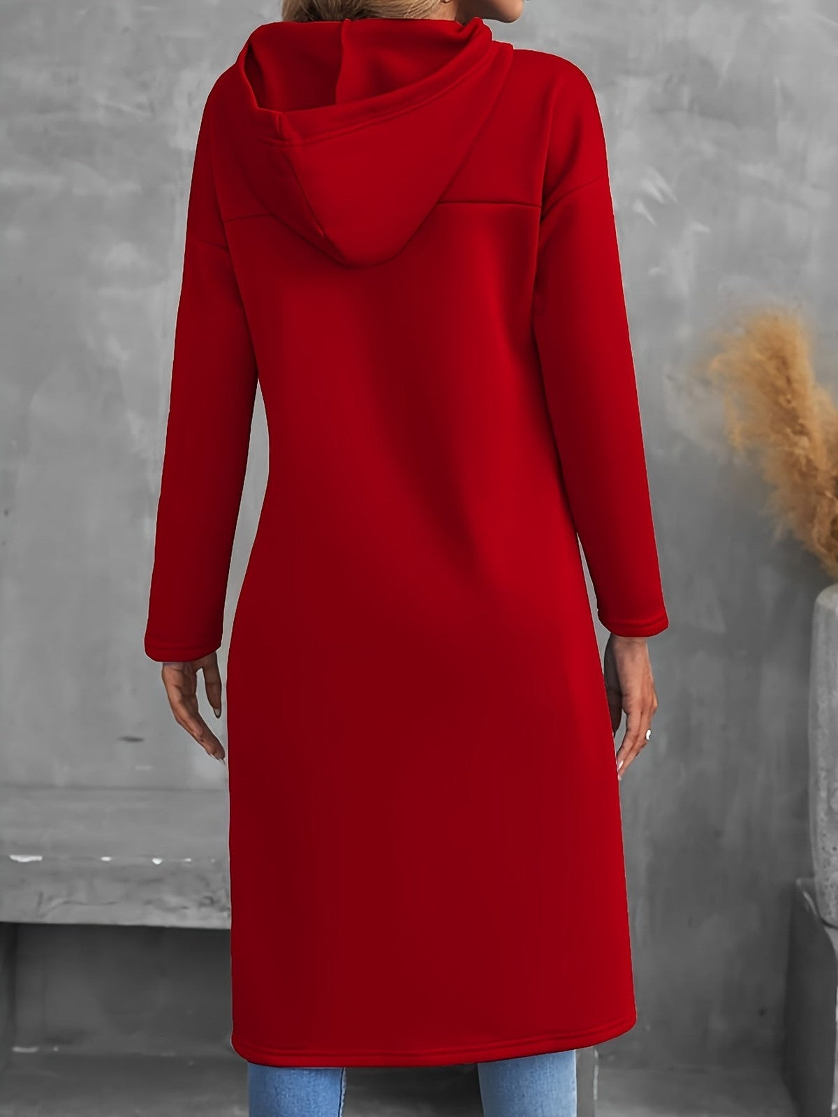 Kessandra | Women's High-Low Drawstring Hoodie