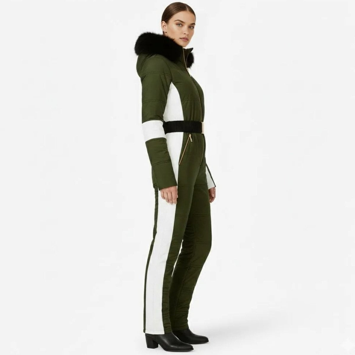 Talitha | Belted One-Piece Ski Suit photo