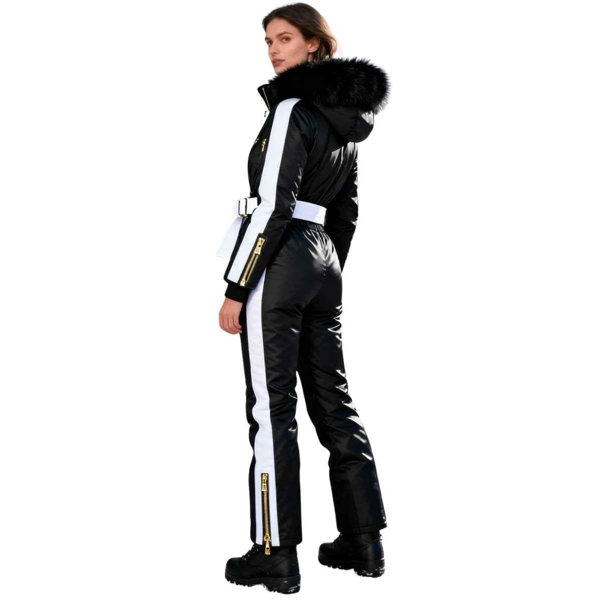 Talitha | Belted One-Piece Ski Suit photo