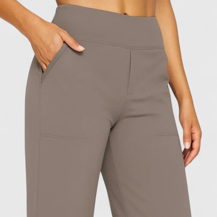 Theodosia | Grounded Tailored Straight Leg Pants for Women photo