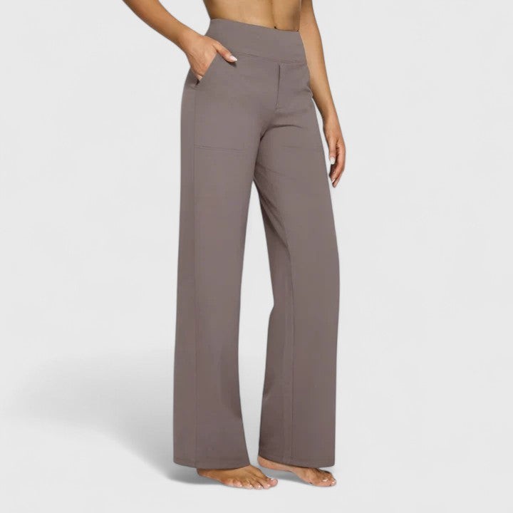 Theodosia | Grounded Tailored Straight Leg Pants for Women photo