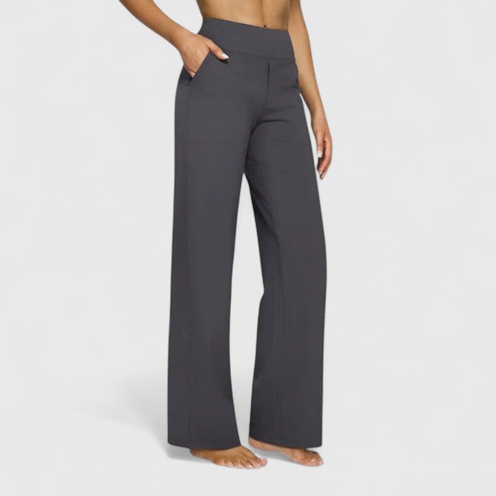 Theodosia | Grounded Tailored Straight Leg Pants for Women photo