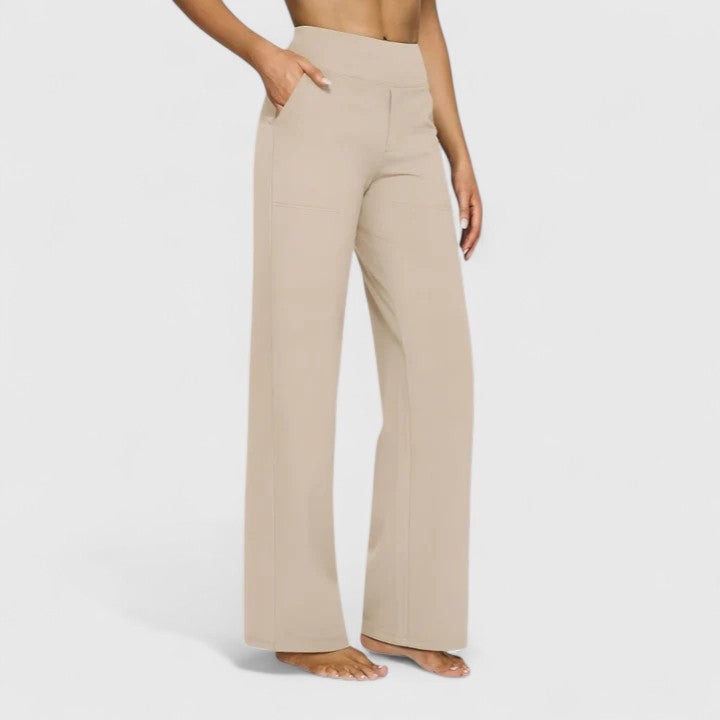Theodosia | Grounded Tailored Straight Leg Pants for Women photo