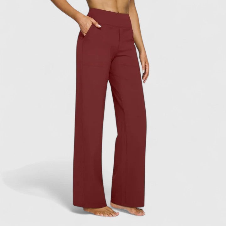 Theodosia | Grounded Tailored Straight Leg Pants for Women photo