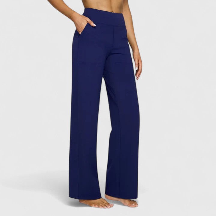 Theodosia | Grounded Tailored Straight Leg Pants for Women photo