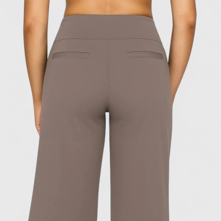 Theodosia | Grounded Tailored Straight Leg Pants for Women photo