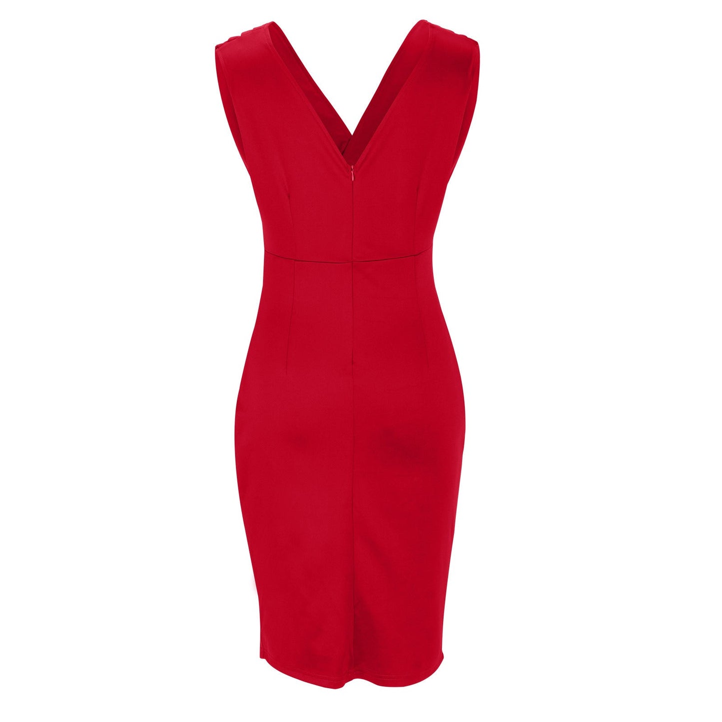 Aveline | Mini dress with Sleeveless and V Neck