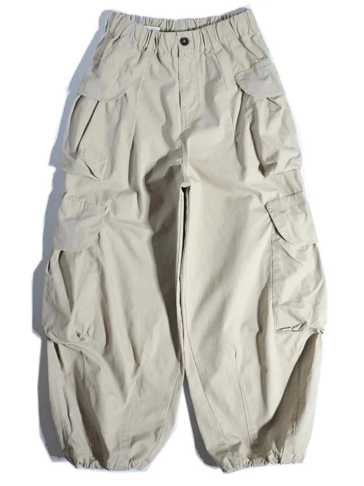 Vada | Parachute Cargo Pants with Cinched Ankle photo