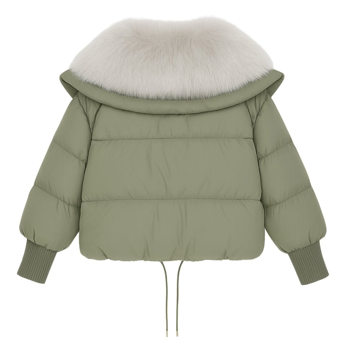 Valeria | Fur Collar Down Puffer Jacket photo