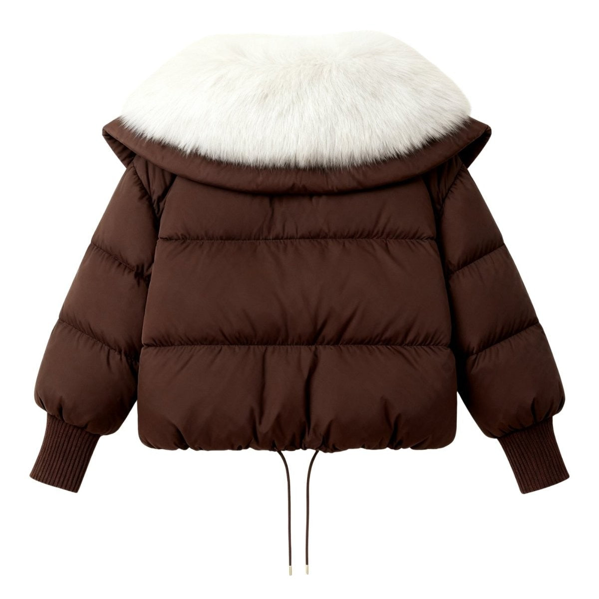 Valeria | Fur Collar Down Puffer Jacket photo