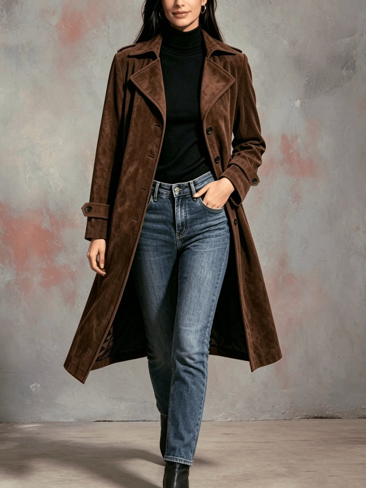 Mabry | Women's Refined Longline Coat for Winter