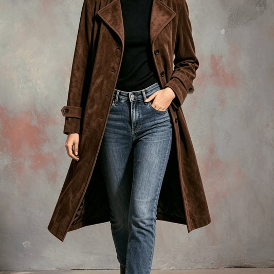 Mabry | Women's Refined Longline Coat for Winter