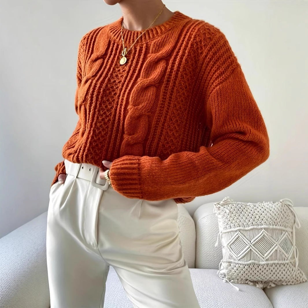 Piper | Chunky Knit Oversized V-Neck Sweater