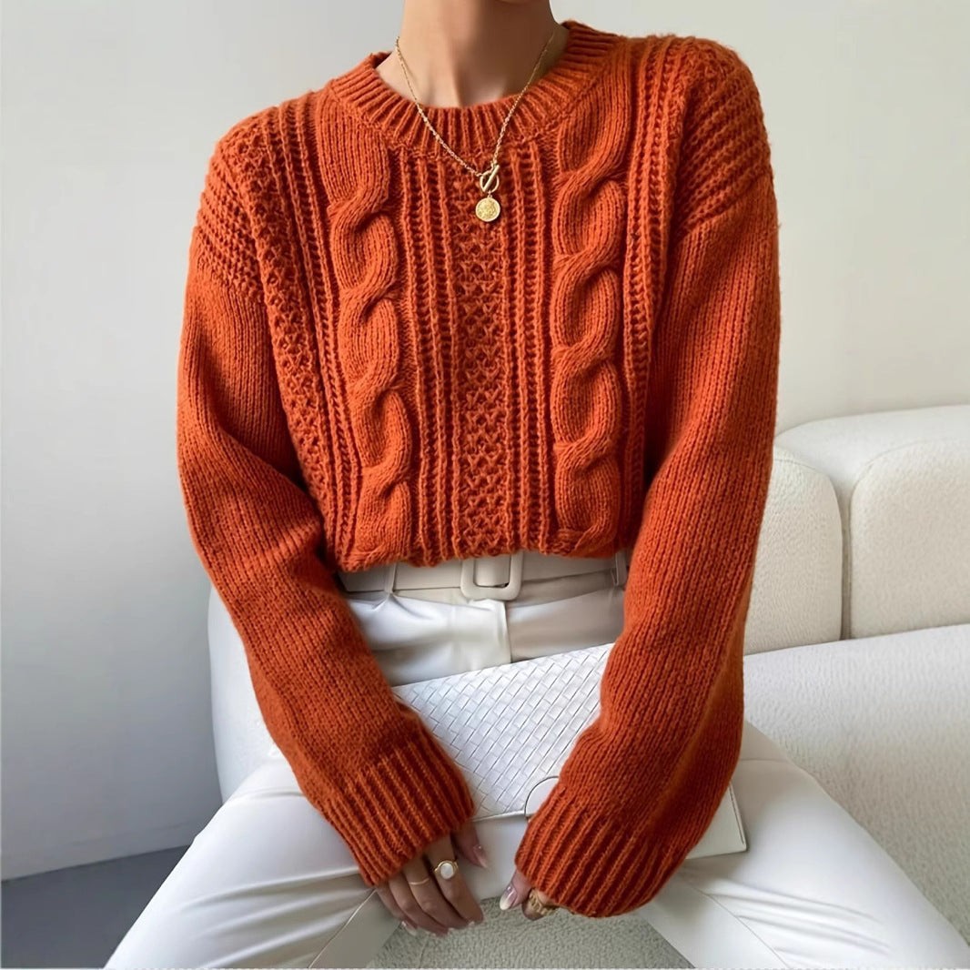 Piper | Chunky Knit Oversized V-Neck Sweater