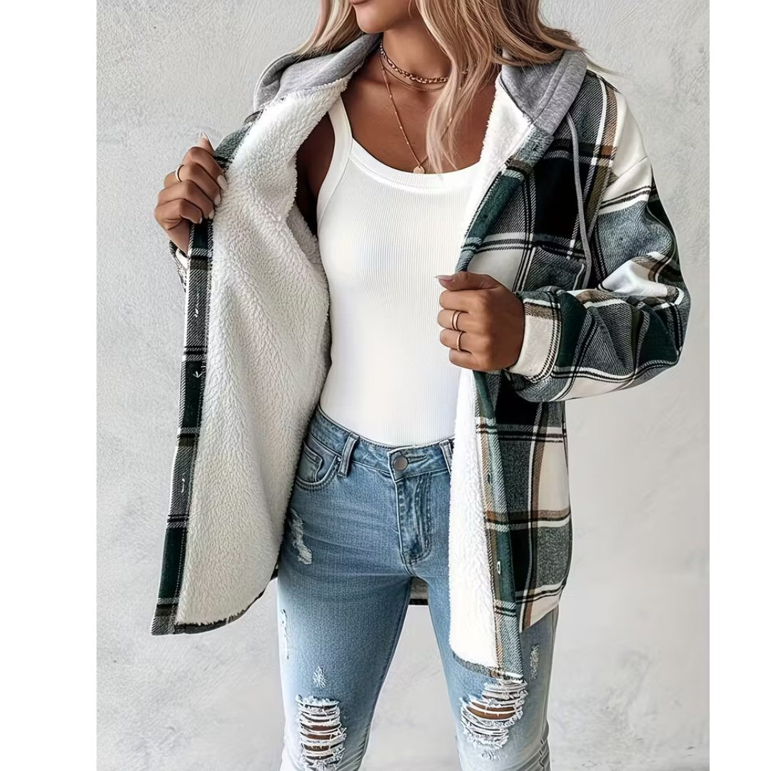 Sage | Tailored Autumn Jacket with Cozy Lining