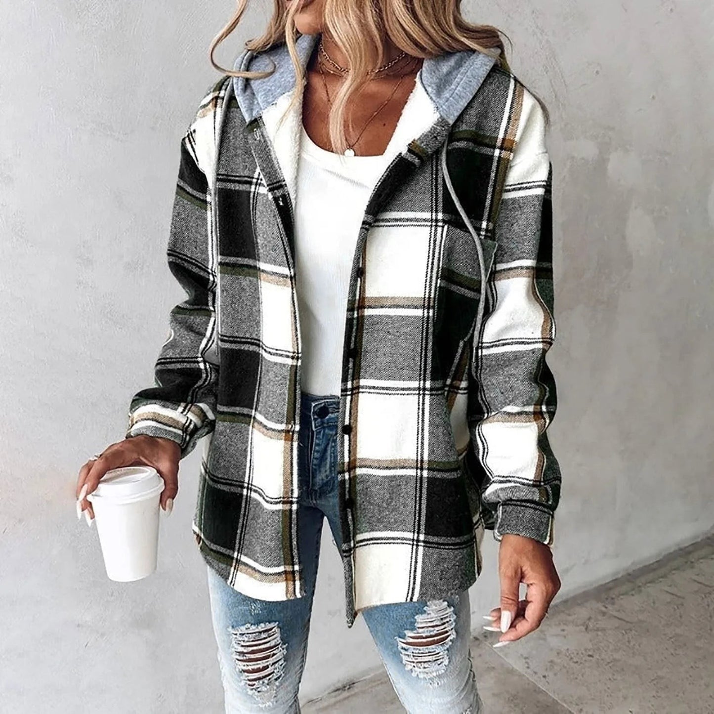 Sage | Tailored Autumn Jacket with Cozy Lining